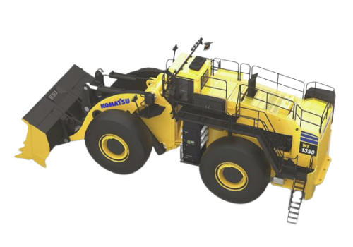 KOMASTU WE1350 Loaders with 1601-1700 HP Range & Has Loaders Type